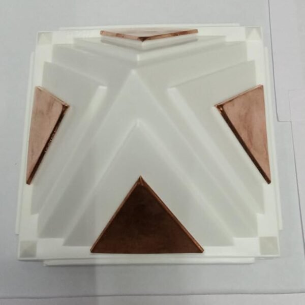 LRK ACUPRESSURE Pyramid Plastic Wish Pyramid,to Channelize Your Dreams into Reality, Multicolour