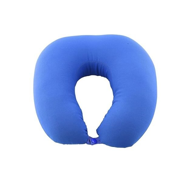 LRK Acupressure Memory Foam Neck Massage Pillow (Blue)